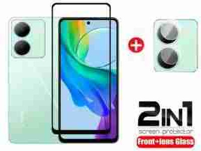 Olonga Edge To Edge Tempered Glass for VIVO Y36(Pack of 1)