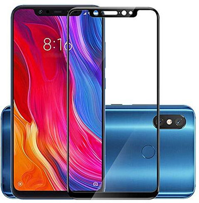 SmartPoint Edge To Edge Tempered Glass for Xiaomi Mi 8 Pro(Pack of 1)