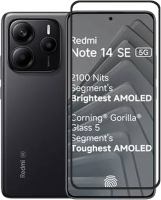 BRENZZ Edge To Edge Tempered Glass for Redmi Note 14 SE 5G(Pack of 1)