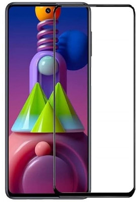 The vishal collection Edge To Edge Tempered Glass for Samsung galaxy A72 5G Edge to Edge tempered glass screen guard(Pack of 2)