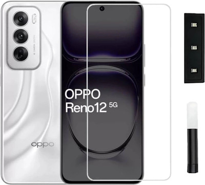 CADILUXE Edge To Edge Tempered Glass for Oppo Reno 12 5g(Pack of 1)
