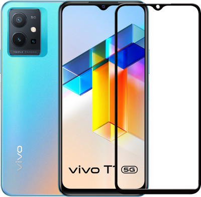 Gorilla Glass Edge To Edge Tempered Glass for VIVO T1 5G(Pack of 1)