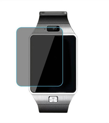 zxb Edge To Edge Tempered Glass for DZ09 Bluetooth Smartwatch(Pack of 1)