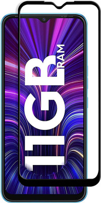 O2MG Edge To Edge Tempered Glass for Tecno Spark 9(Pack of 1)