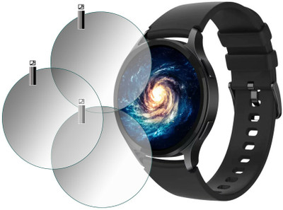 EZGER Edge To Edge Tempered Glass for Fire-Boltt Apollo(Pack of 3)