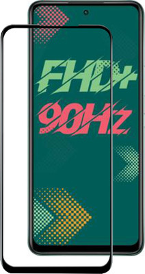 SRT Edge To Edge Tempered Glass for Infinix Hot 11s(Pack of 1)