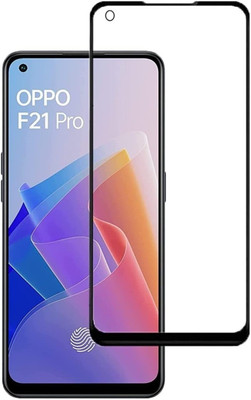 Patrick Edge To Edge Tempered Glass for OPPO F21PRO full screen coverage 9H(Pack of 1)