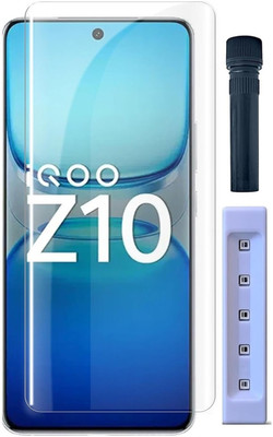 INFINITYWORLD Edge To Edge Tempered Glass for iQOO Z10 5G(Pack of 1)