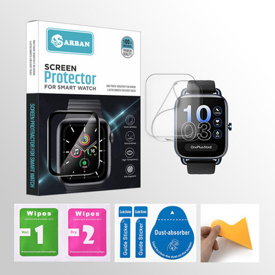 20SKY Impossible Screen Guard for OnePlus Nord Watch 1.78 inch Smartwatch(Pack of 2)
