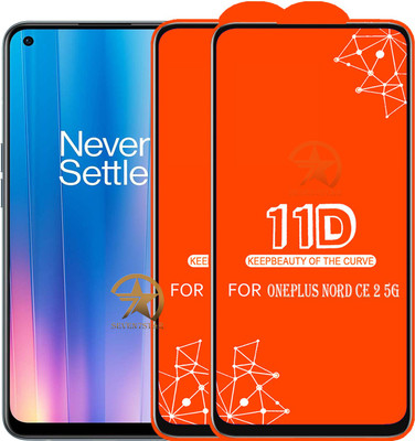 HQ Protection Edge To Edge Tempered Glass for ONEPLUS NORD CE 2 5G(Pack of 2)