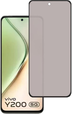 KARTRAY Edge To Edge Tempered Glass for Vivo Y200 5G, Matt(Pack of 1)