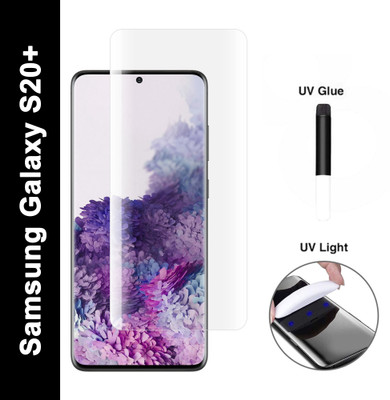 KLAH Edge To Edge Tempered Glass for Samsung Galaxy S20+(Pack of 1)