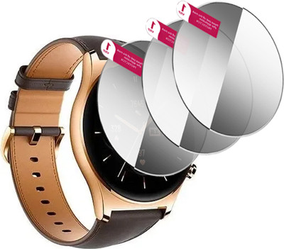 HIDEOUS Edge To Edge Tempered Glass for Honor Watch GS 4(Pack of 3)