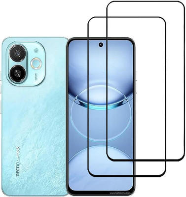 VAYUVAULT Tempered Glass Guard for Tecno Spark 30C 5G(Pack of 2)