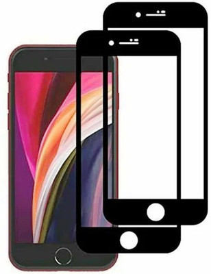 HIE POWER Edge To Edge Tempered Glass for Apple iPhone SE (2022)- | Bubble Free Installation |(Pack of 2)