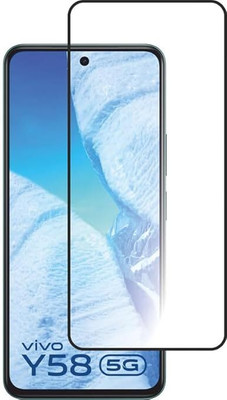DRYLBEET CASE Edge To Edge Tempered Glass for vivo Y58(Pack of 1)