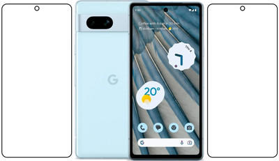 ARMORX Edge To Edge Tempered Glass for GOOGLE PIXEL 7a 5G Smart Mobile Plastic And Fiber Impossible Flexible tempered Glass GOOGLE PIXEL 7a(Pack of 1)