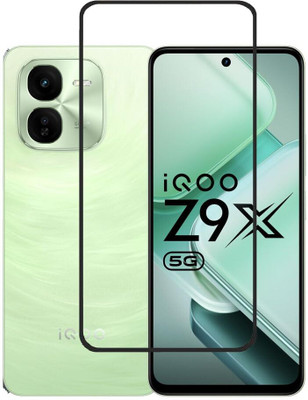 Bodoma Edge To Edge Tempered Glass for iQOO Z9X 5G(Pack of 1)