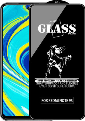 Qyist Edge To Edge Tempered Glass for REDMI NOTE 9S(Pack of 1)