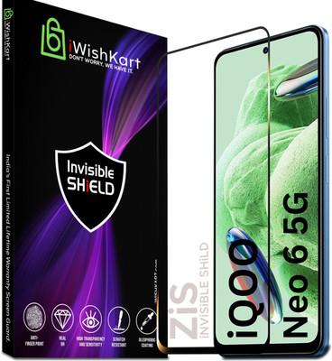 iWishKart Edge To Edge Tempered Glass for IQOO Neo 6 5G, Neo6(Pack of 1)