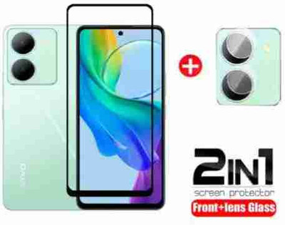 FINCH Edge To Edge Tempered Glass for VIVO Y36(Pack of 1)