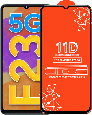 Qyist Edge To Edge Tempered Glass for Samsung Galaxy F23 5G(Pack of 1)