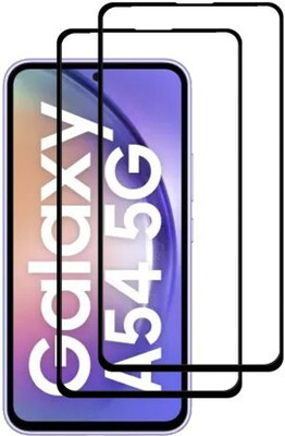 GadgetM Edge To Edge Tempered Glass for SAMSUNG Galaxy A54 5G, Samsung-Galaxy A54(Pack of 2)