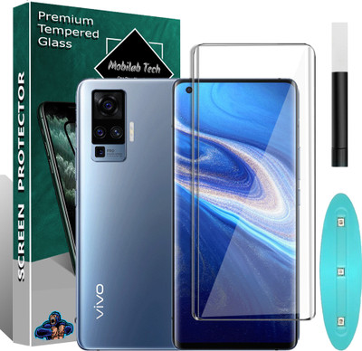 Mobilab Tech Edge To Edge Tempered Glass for Vivo X50 Pro(Pack of 1)