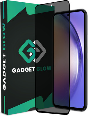 Gadget Glow Edge To Edge Tempered Glass for Samsung Galaxy A54 5G, Samsung A54 5G, Samsung A54, (Privacy Anti Spy)(Pack of 1)