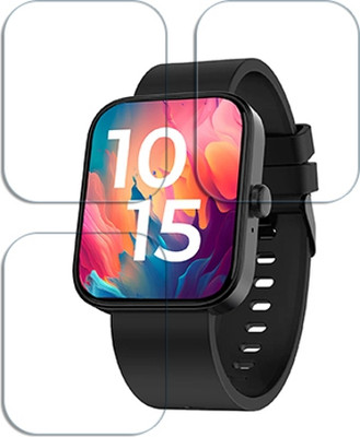 ARBAN Edge To Edge Tempered Glass for CrossBeats Ignite GRIT Smart Watch, 1.83 inch SMARTWATCH SCREEN GUARD(Pack of 3)