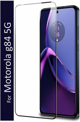 KWINE CASE Edge To Edge Tempered Glass for Motorola G84 5G, MOTO G84 5G(Pack of 1)