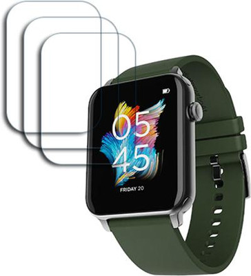 ARBAN Edge To Edge Tempered Glass for boAt Storm Call 1.69 inche SMARTWATCH SCREEN GUARD(Pack of 3)