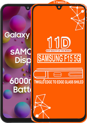 TWIGLO Edge To Edge Tempered Glass for SAMSUNG F15 5G(Pack of 1)