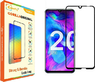 Colorfly Edge To Edge Tempered Glass for Honor 20 Lite(Pack of 1)