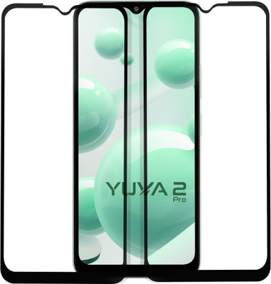 Flipkart SmartBuy Edge To Edge Tempered Glass for LAVA Yuva 2 Pro(Pack of 2)