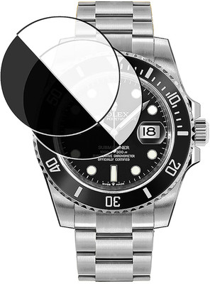 HIDEOUS Edge To Edge Tempered Glass for Oyster Perpetual Submariner(Pack of 2)