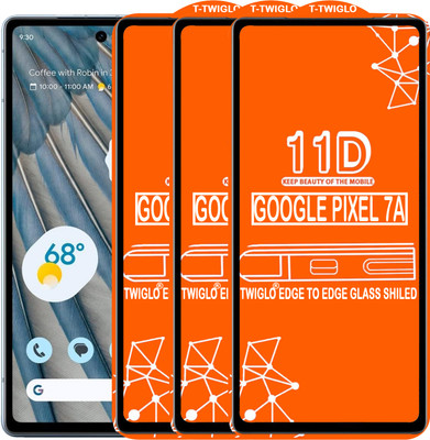 Flipkart SmartBuy Edge To Edge Tempered Glass for GOOGLE PIXEL 7A(Pack of 3)