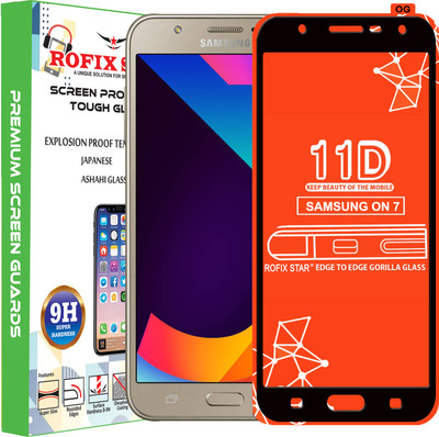 Rofix star Edge To Edge Tempered Glass for Samsung Galaxy On7(Pack of 1)