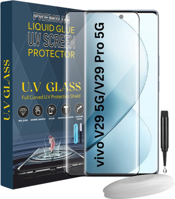 KWINE CASE Tempered Glass Guard for Vivo V29 Pro 5G(Pack of 1)