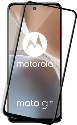 EITANSHA CREATION Edge To Edge Tempered Glass for Motorola G32, Moto G32(Pack of 1)