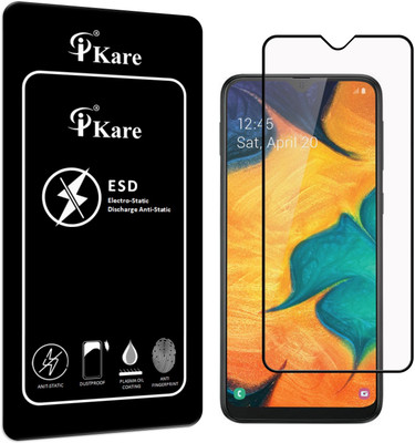 iKare Edge To Edge Tempered Glass for Samsung Galaxy A40S(Pack of 1)