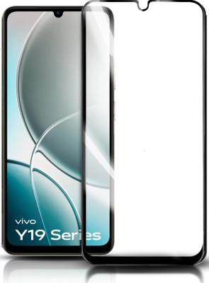 HUPSHY Edge To Edge Tempered Glass for vivo Y19s 5G(Pack of 1)
