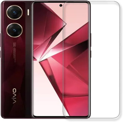 KadWaniya Edge To Edge Tempered Glass for vivo V29e 5G(Pack of 1)