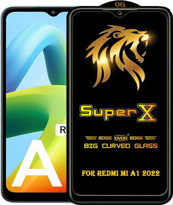 PFOAM Edge To Edge Tempered Glass for REDMI MI A1 2022(Pack of 1)