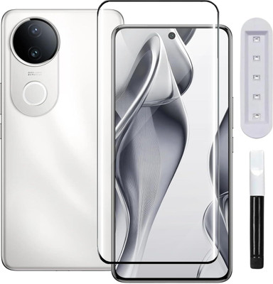 LIKEDESIGN Edge To Edge Tempered Glass for IQOO Z10r 5G(Pack of 1)