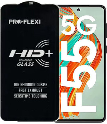 SM Styles Edge To Edge Tempered Glass for Samsung Galaxy F55 5G/Samsung F55 5G(Pack of 1)