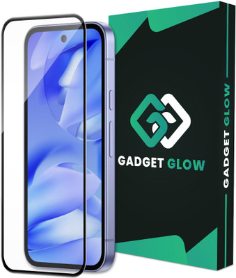 Gadget Glow Edge To Edge Tempered Glass for Google Pixel 9A 5G, Google Pixel 9A, Pixel 9A 5G(Pack of 1)