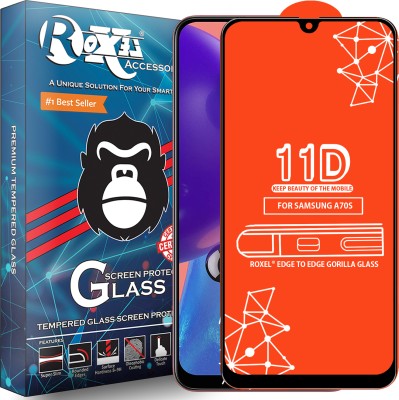 Roxel Edge To Edge Tempered Glass for Samsung Galaxy A70S(Pack of 1)