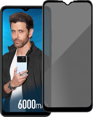 HUPSHY Edge To Edge Tempered Glass for itel P40(Pack of 1)