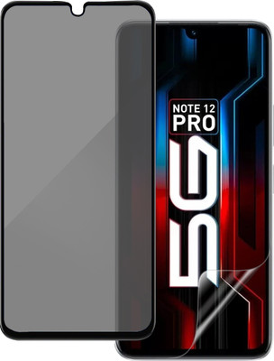 HUPSHY Edge To Edge Tempered Glass for Infinix Note 12 Pro 5G(Pack of 1)